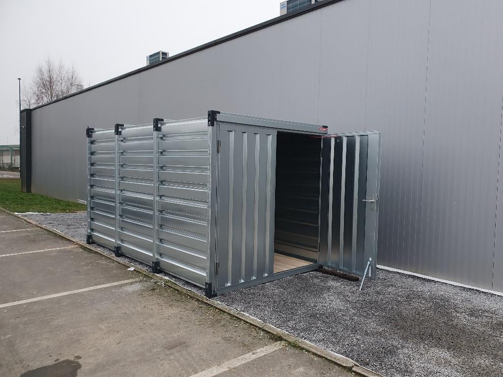 Demontabele opslagcontainer, Doe-het-zelf en Bouw, Bouwketen en Schaftketen, Ophalen, Gebruikt