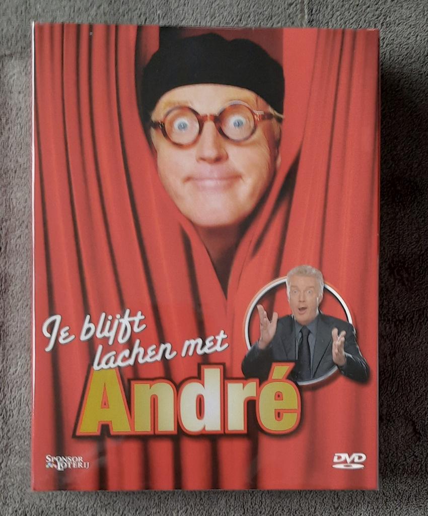 Je blijft lachen met Andre 6 DVD box (Andre van Duin), Ophalen of Verzenden, Boxset