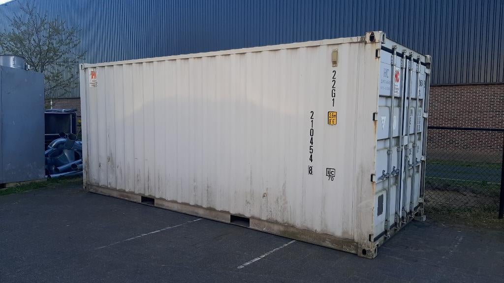 Zeecontainer 20 ft, Articles professionnels, Machines & Construction | Abris de chantier & Conteneurs, Enlèvement