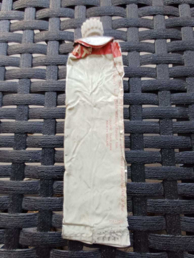 Tube Colgate américain, fabriqué au Royaume-Uni., Enlèvement ou Envoi