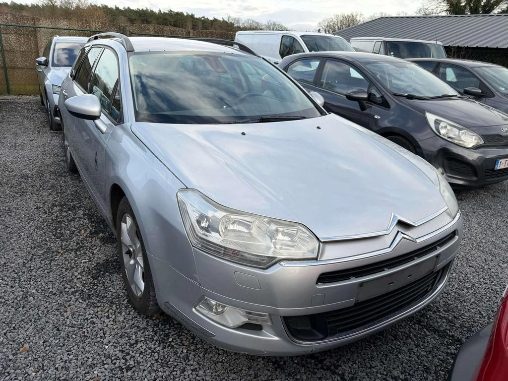 Citroën C5 2.0 HDi Exclusive 2010 Euro5 Airco Navi Export!, Auto's, 100 kW, Stof, Gebruikt, Zwart