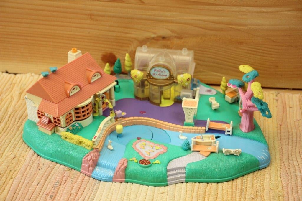 Polly Pocket Magical Movin' Magnetic Pollyville, Kinderen en Baby's, Ophalen of Verzenden, Gebruikt