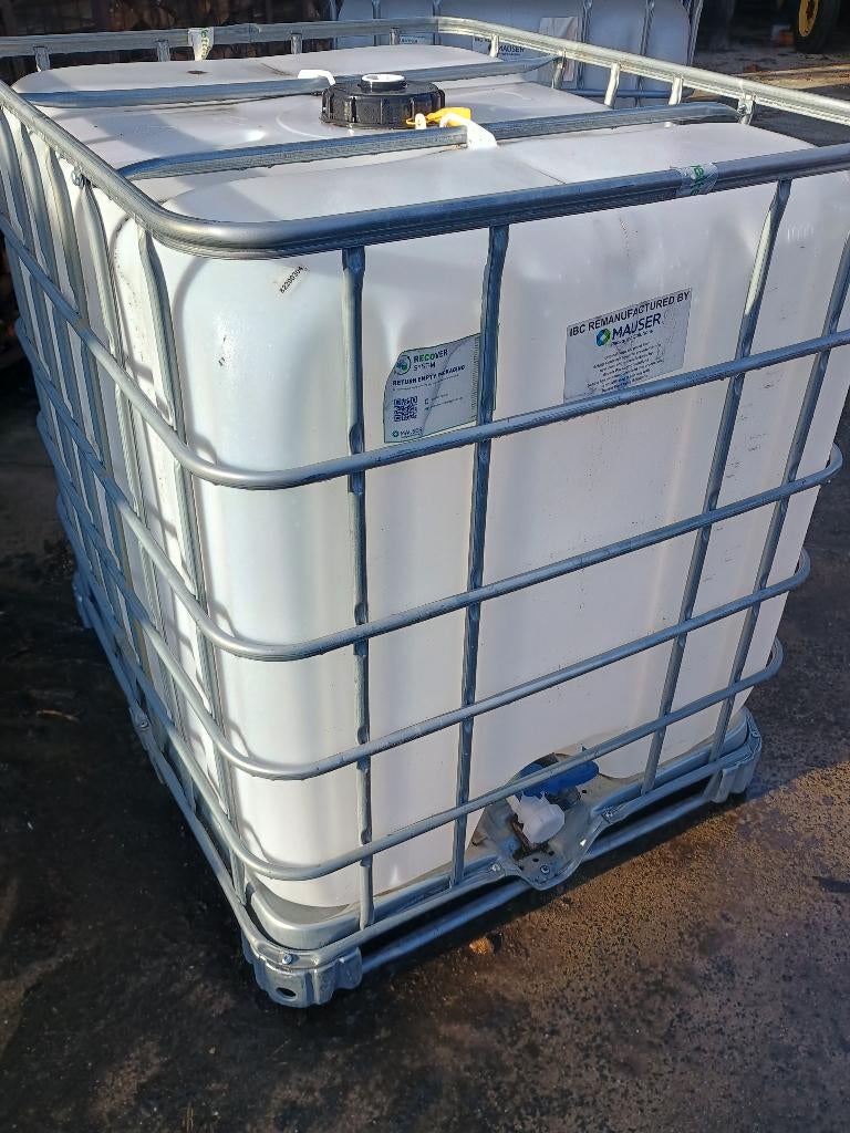 ibc containers, Tuin en Terras, 150 liter of meer, Ophalen, Met kraantje