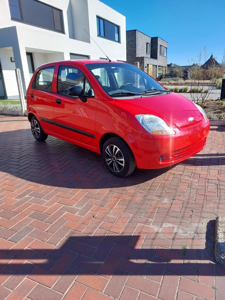 chevrolet matiz 800cc benzine prijs doe een bod koopje, Autos, Chevrolet, Rouge, Matiz, Boîte manuelle, 5 portes