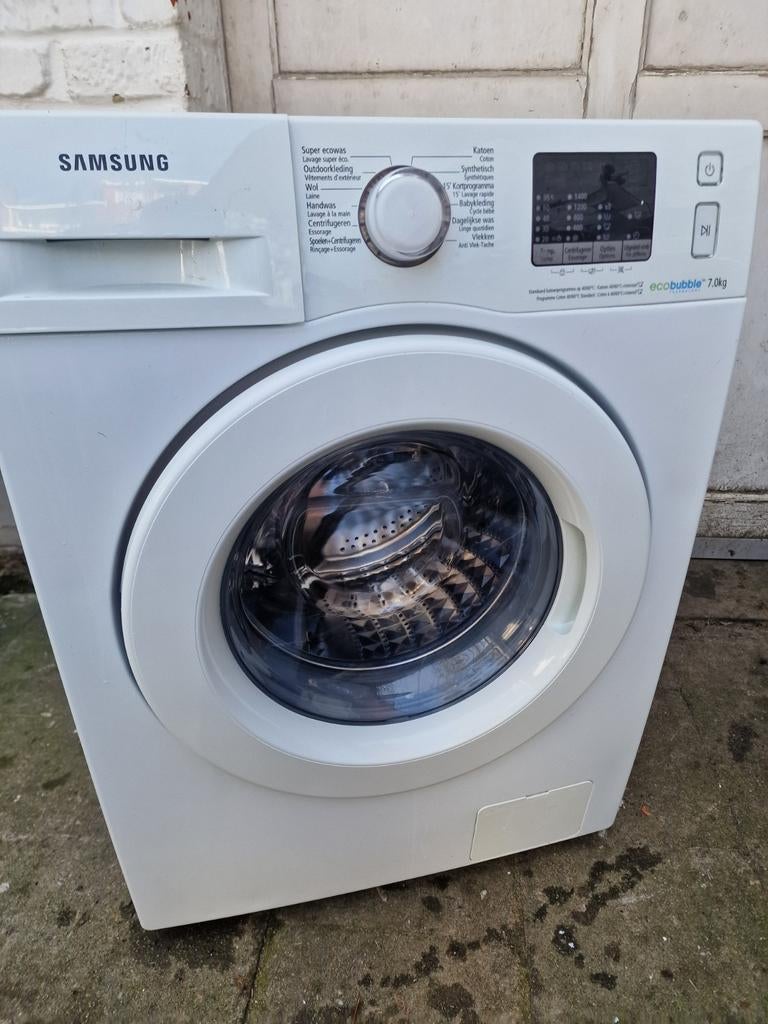 Lave linge Samsung 7kg fonctionne très bien, Electroménager, Enlèvement ou Envoi