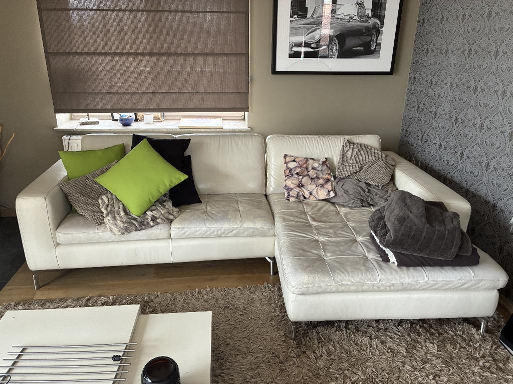 sofa, Enlèvement, Utilisé, Cuir