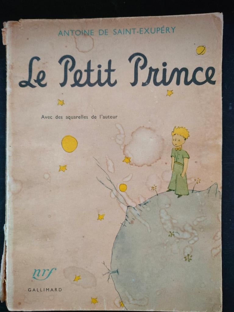 FRANSTALIG. Le Petit Prince. Antoine De Saint-Exupéry. 1946., Ophalen of Verzenden, Gelezen, Antoine De Saint-Exupéry