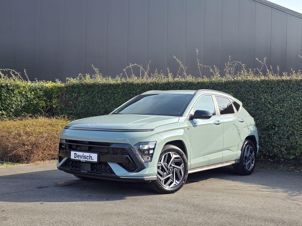 Hyundai KONA 1.6 T-GDi FEEL N-LINE 138 M6 (bj 2025), Auto's, Hyundai, Voorwielaandrijving, Gebruikt, 4 cilinders, 159 pk