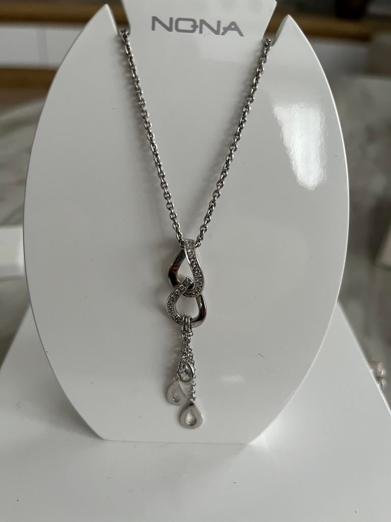 Nona silver ketting 925, Ophalen of Verzenden, Zo goed als nieuw
