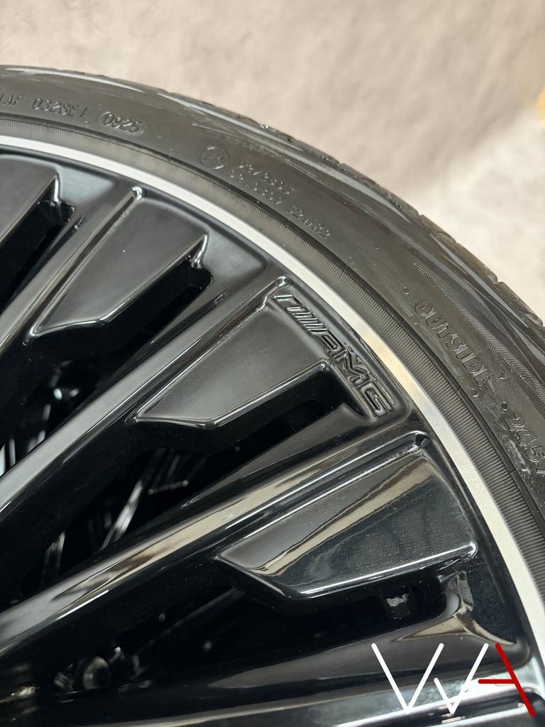 20” Mercedes-Benz E-Klasse AMG W214 S214 velgen Continental, Gebruikt, -, -, Banden en Velgen