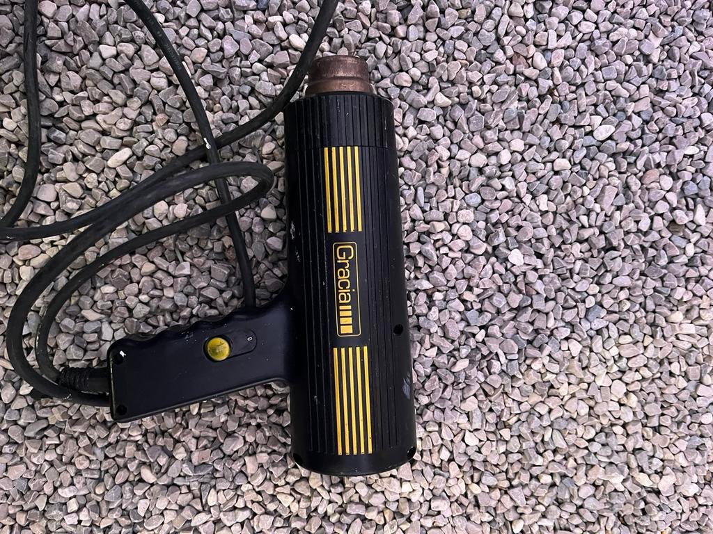 Gracia hete luchtpistool, Ophalen