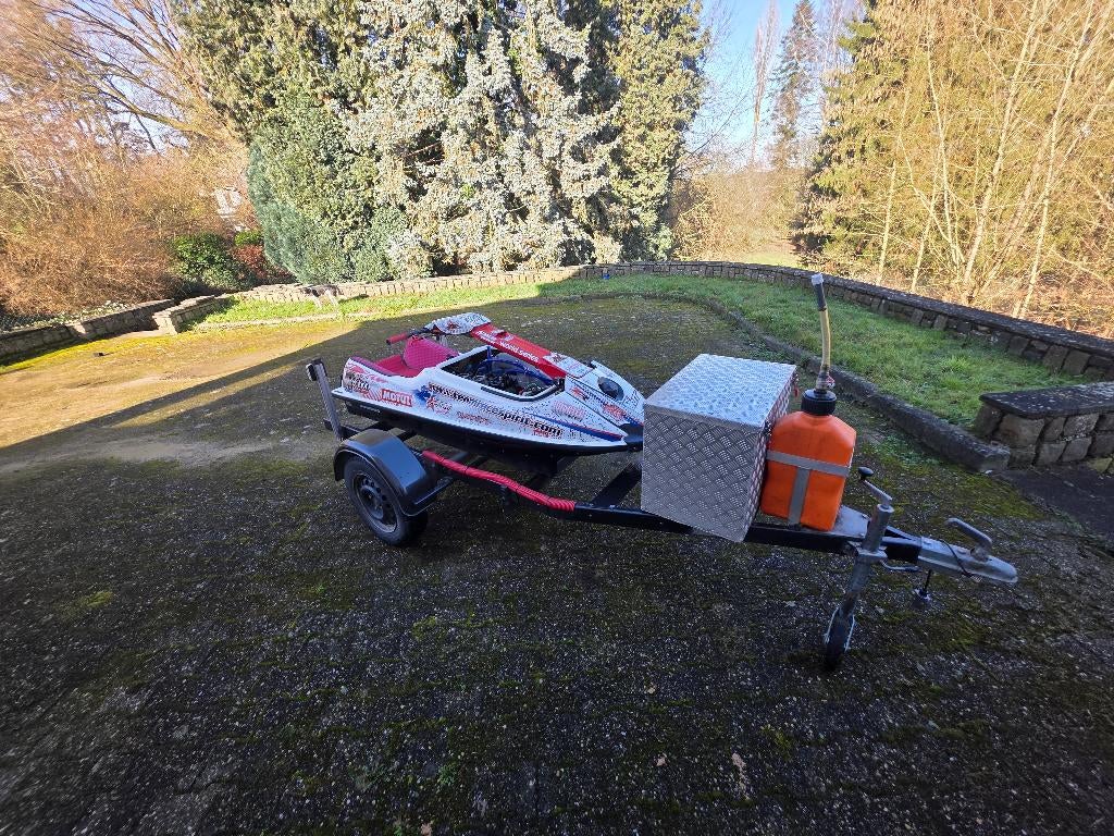 Remorque jet ski 750kg, Enlèvement