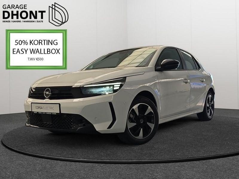 Opel Corsa Edition Electric - 50kWh - 136PK, Auto's, Gebruikt, Zwart, 136 pk, 5 zetels
