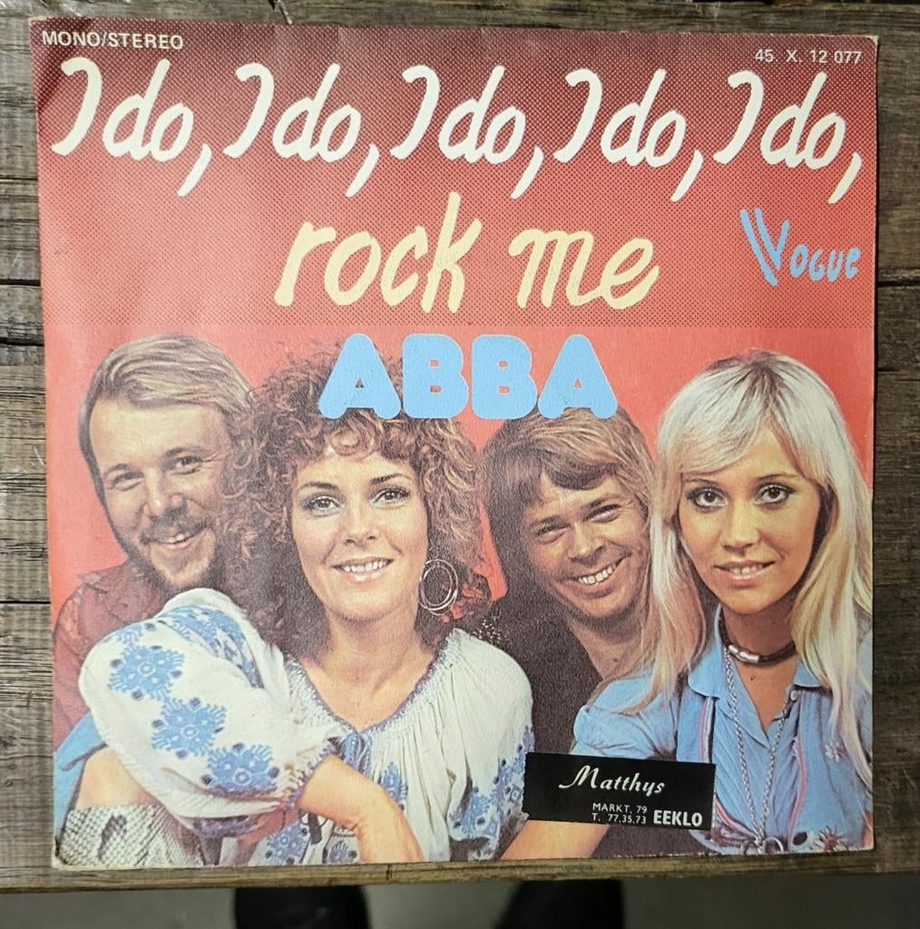 ABBA vinyl single I do I do I do, Cd's en Dvd's, Vinyl Singles, Ophalen of Verzenden, Zo goed als nieuw, Single