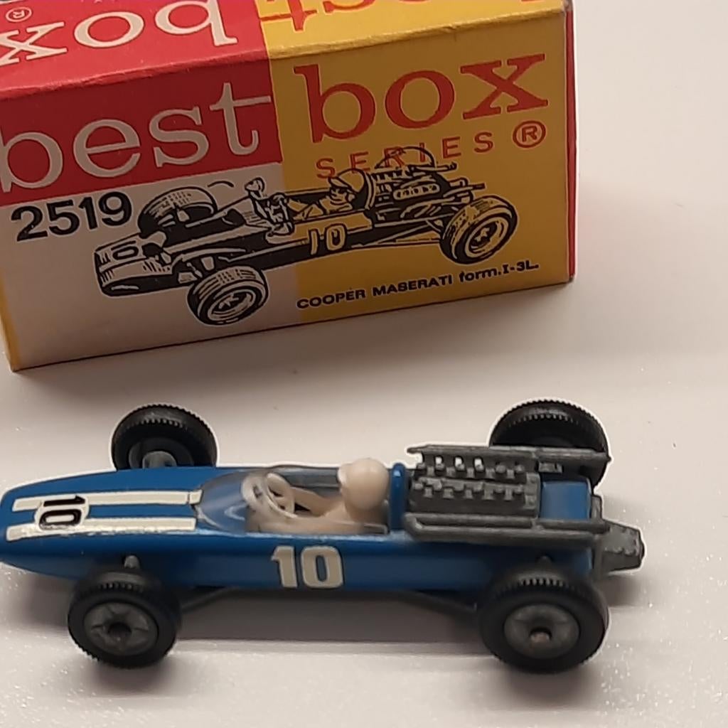 BEST BOX n° 2519 COOPER MASERATI F.1 3L.*VINTAGE*NEUF*DINKY, Enlèvement, Comme neuf, Efsi