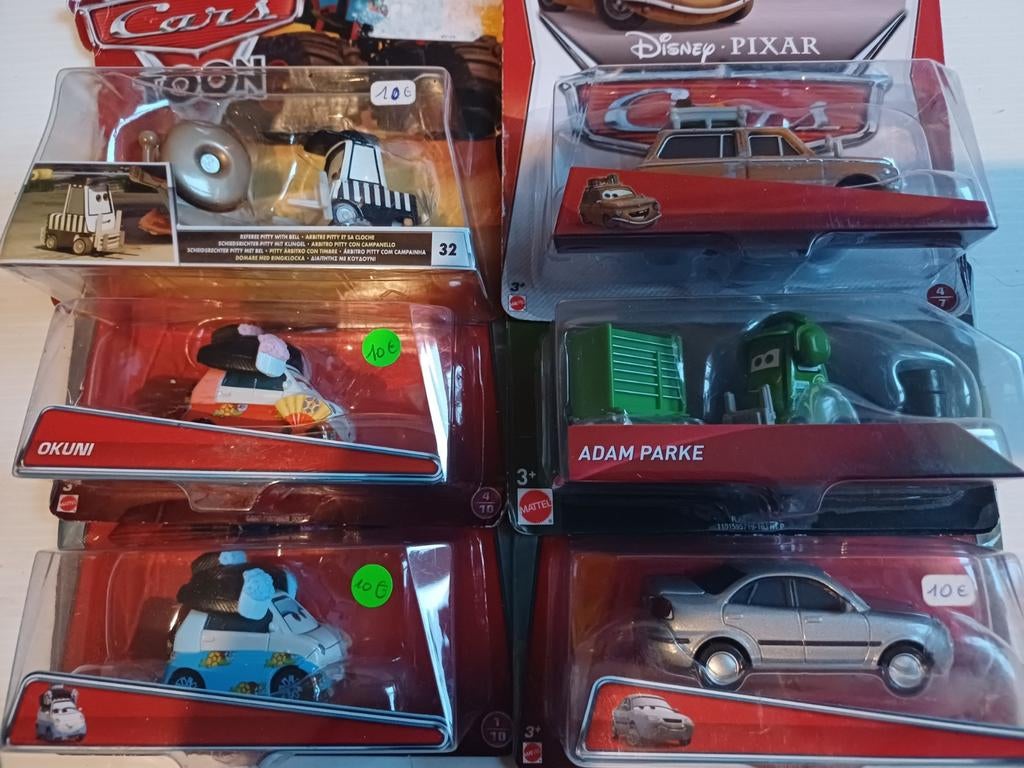Cars autootjes nieuw 10eur, Ophalen of Verzenden, Nieuw