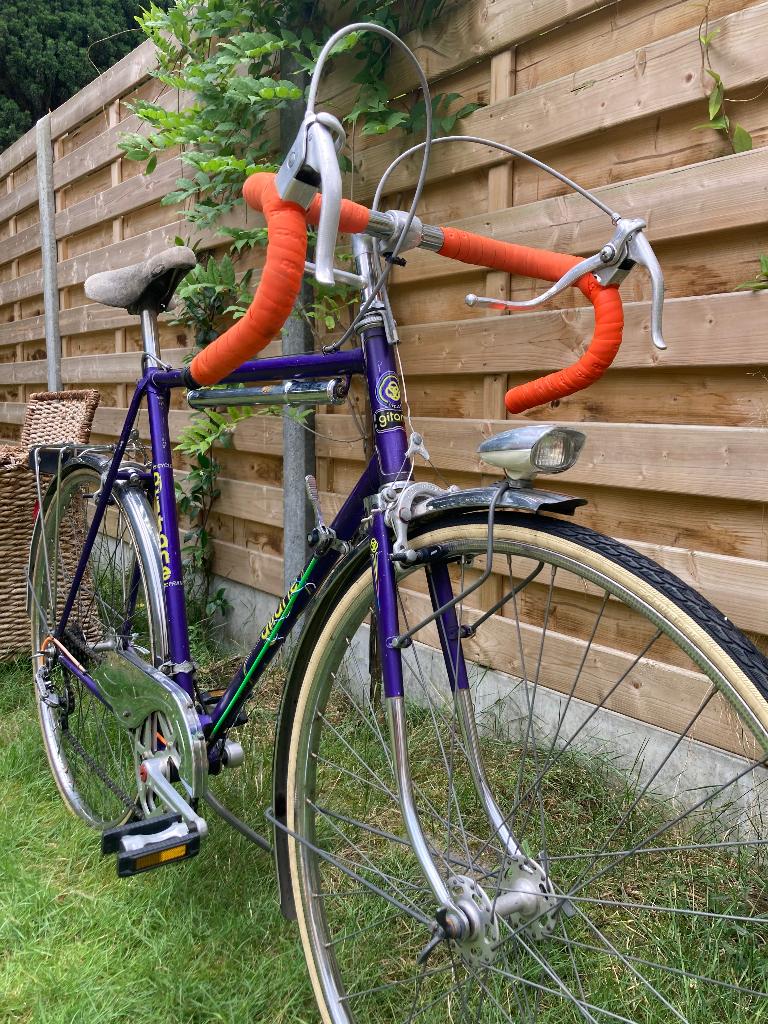 Randonneur Gitane (Made in France) jaren ‘70, Fietsen en Brommers, Gebruikt, Versnellingen, 57 tot 61 cm, Ophalen