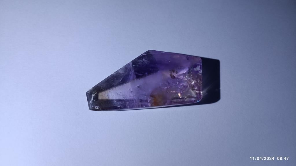 Grande ametrine de Bolivie, Bijoux, Sacs & Beauté, Pierres précieuses, Neuf, Enlèvement ou Envoi