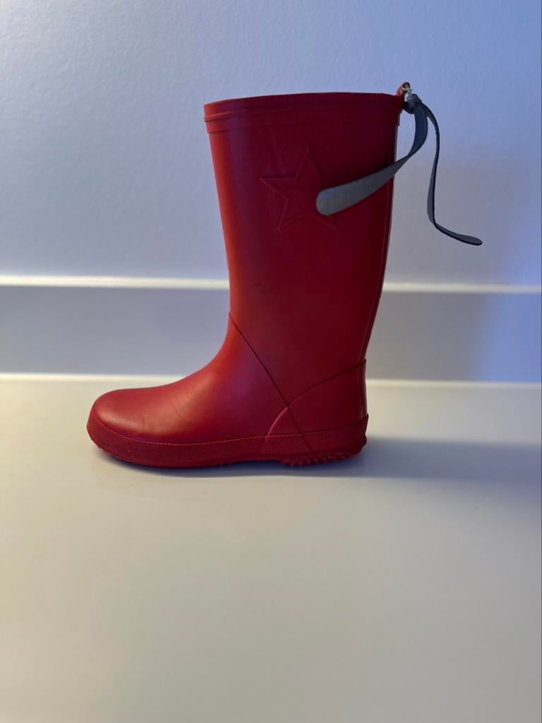 Rode Bisgaard KinderLaarzen Maat 33, Kinderen en Baby's, Ophalen, Zo goed als nieuw