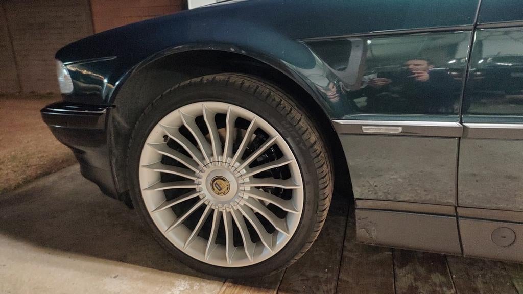 Ensemble de jantes Alpina Replica le plus large 19, Enlèvement, Pneu(s)