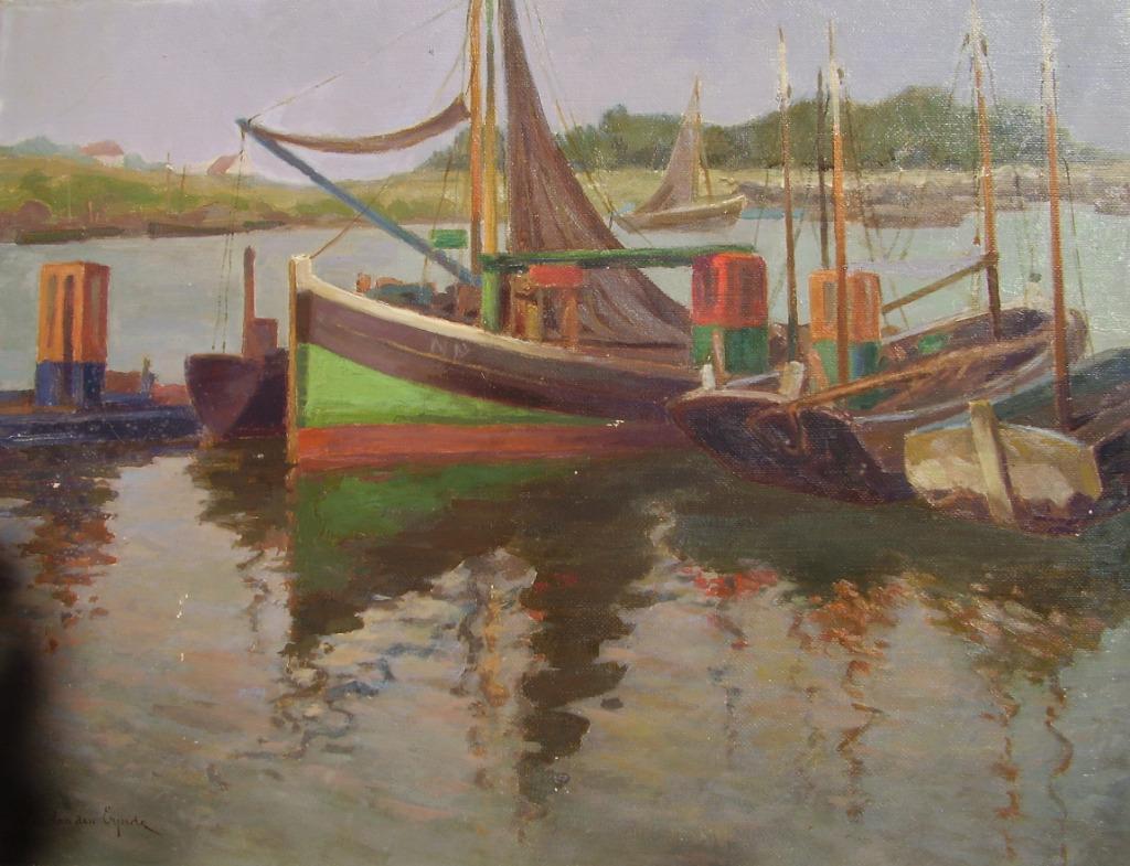 Vissersboten Nieuwpoort / Louis Van den Eynde, Verzenden