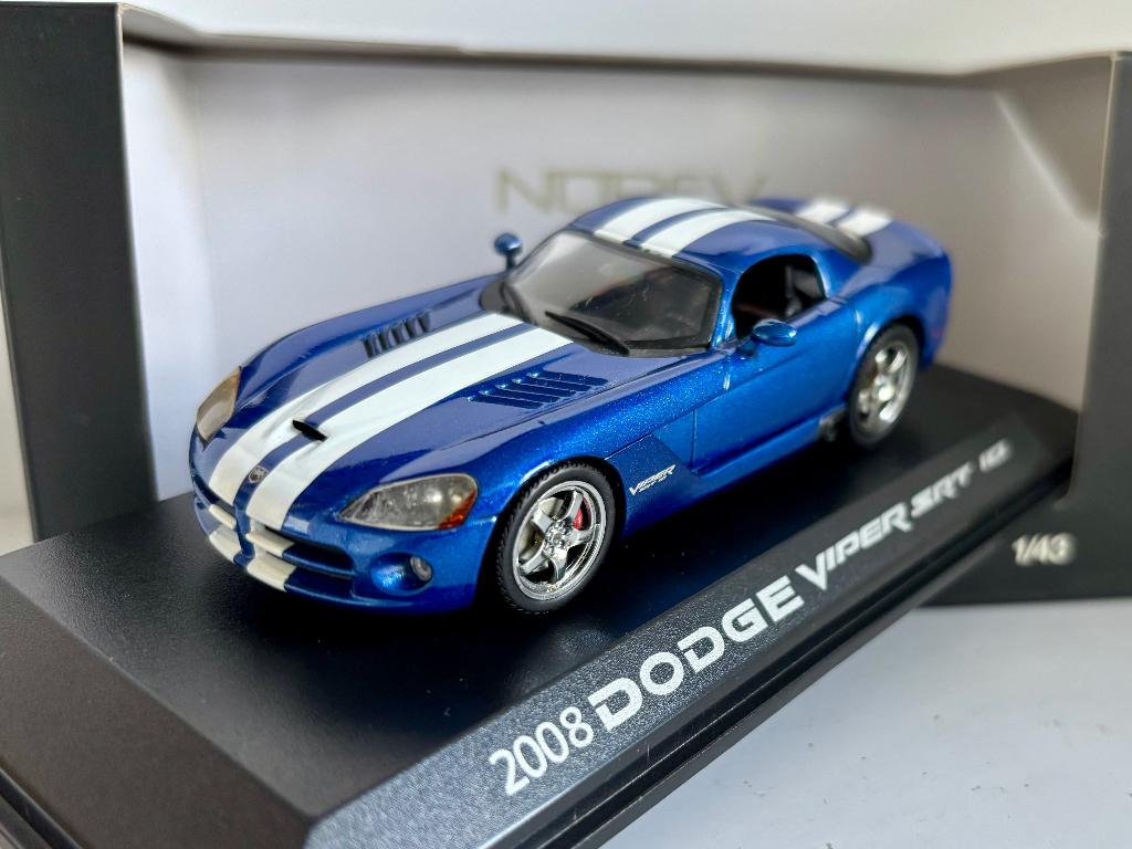 1:43  Dodge viper 2008, Enlèvement ou Envoi, Neuf, Voiture, Norev