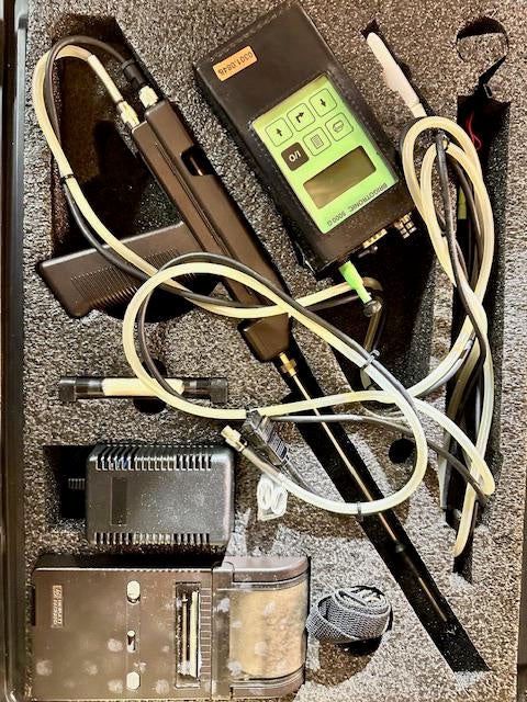 Oude rookgassen cv metingen (testo), Ophalen, Zo goed als nieuw