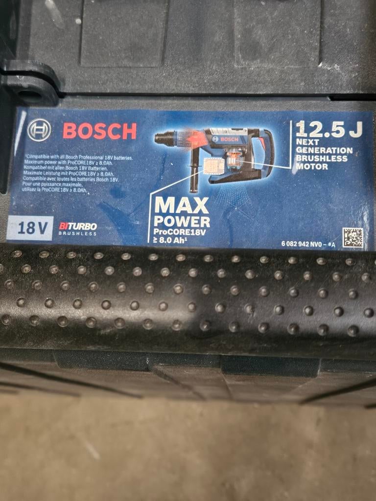 Bosch GBH 18V-45 C Accu boorhamer in Koffer, Enlèvement