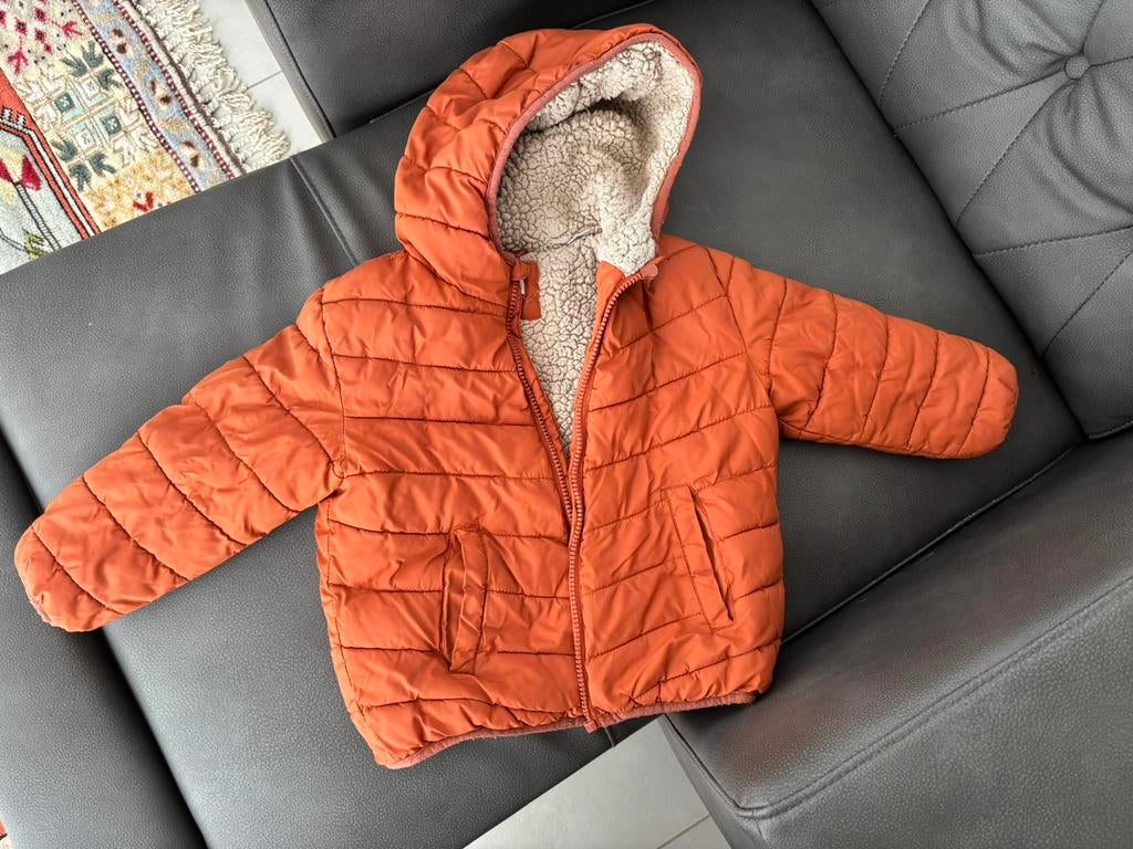 Mango Winterjas 3-4 jaar/104, Enlèvement, Comme neuf, Manteau