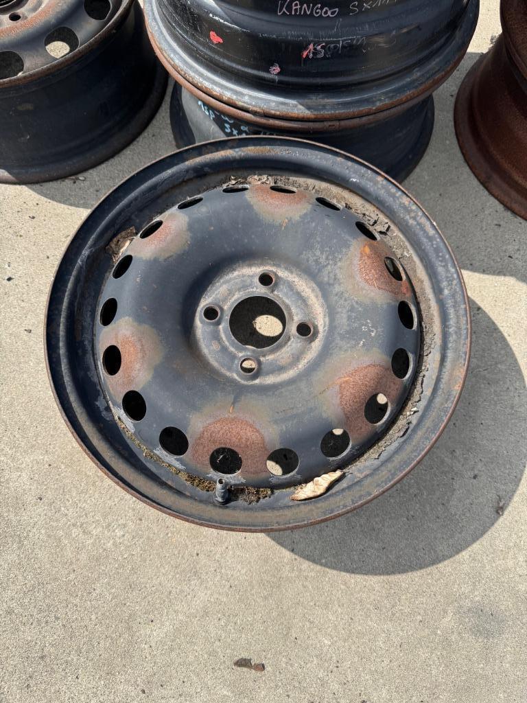 Jantes en tôle Renault kangoo, Autos : Pièces & Accessoires, Enlèvement, Utilisé, Renault
