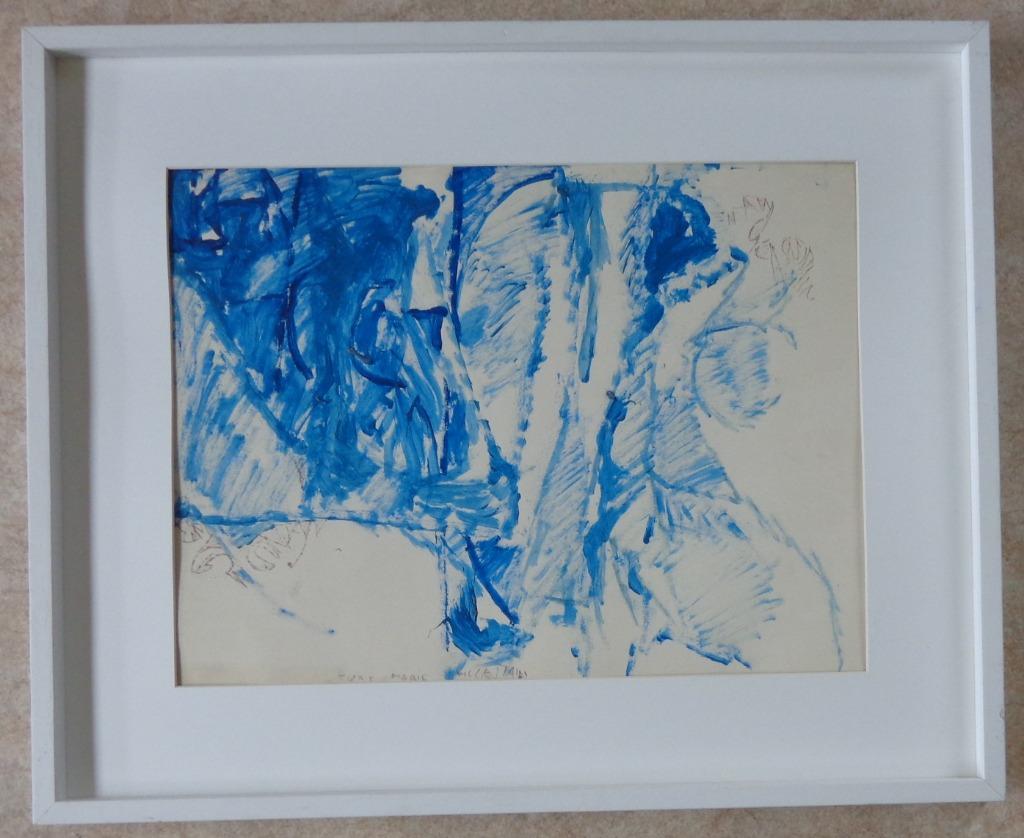 JOCHEN SEIDEL / MAGIC MOUNTAIN / ORIGINEEL WERK 68x83cm KAD, Enlèvement