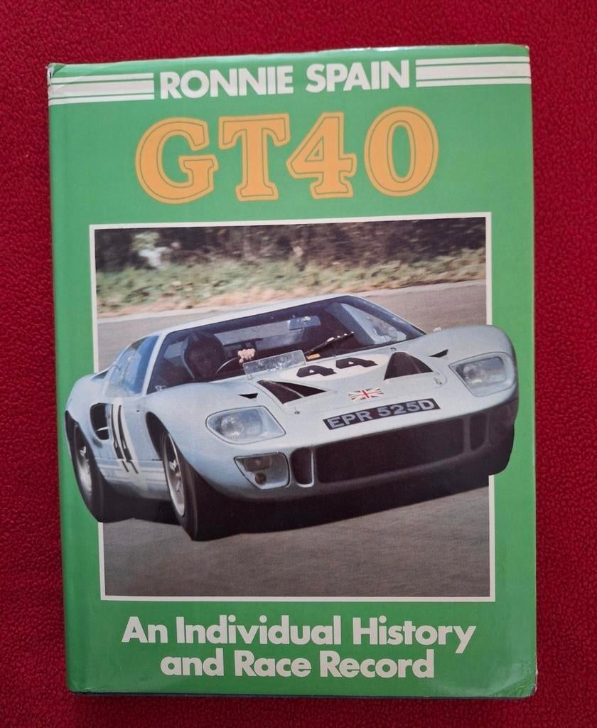 ford gt 40 an individual story ronnie spain, Enlèvement ou Envoi, Utilisé, Général