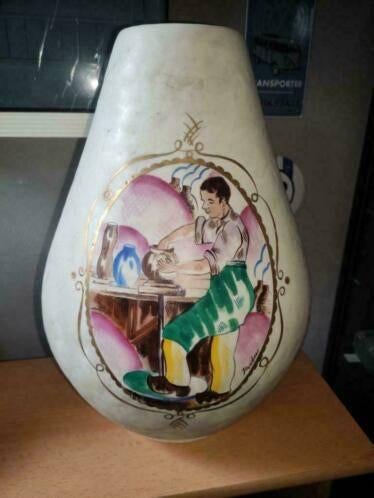 vase en saint ghislain louis randour, Antiquités & Art, Enlèvement ou Envoi