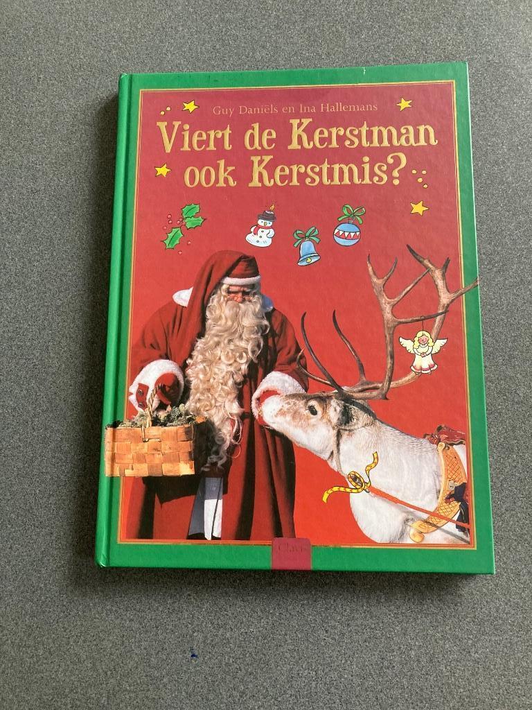 Boek(voorlees&doeboek) Viert de Kerstman ook Kerstmis NIEUW, Voorleesboek, Guy Daniëls, Jongen of Meisje, Nieuw