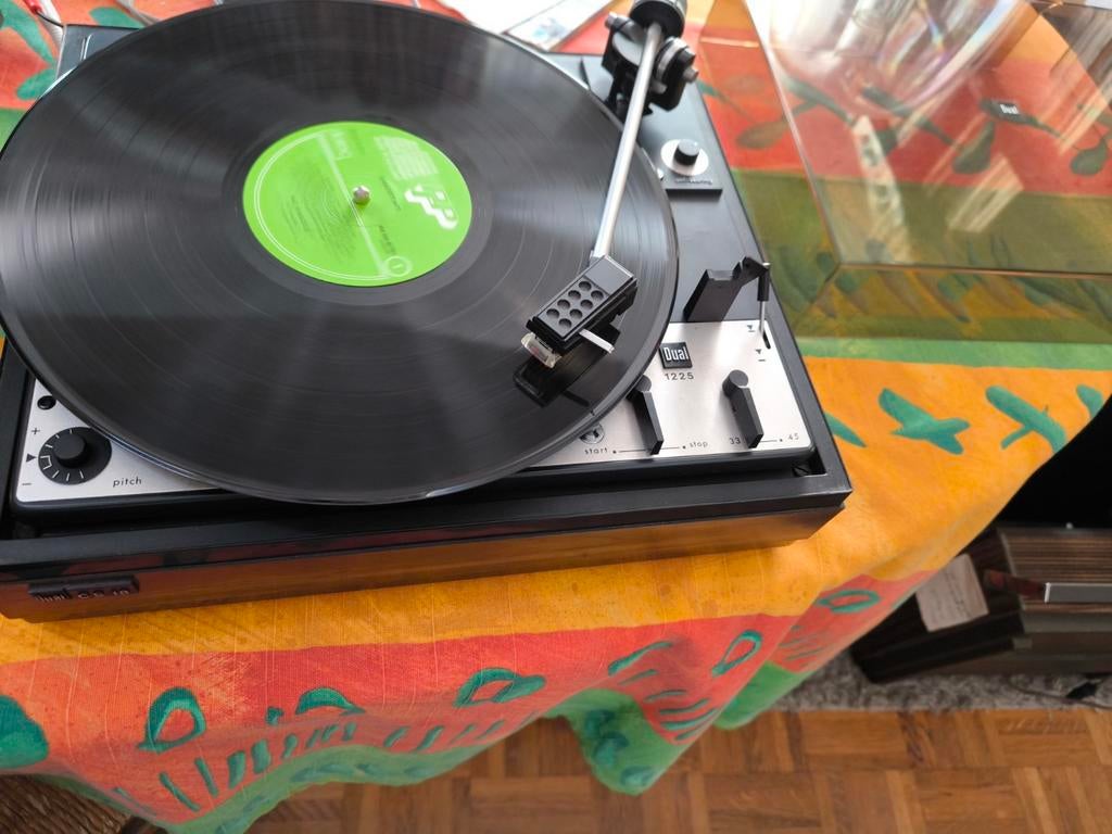 VINTAGE PLATINE DUAL 1225  CS18 TIP TOP, Enlèvement, Comme neuf, Dual