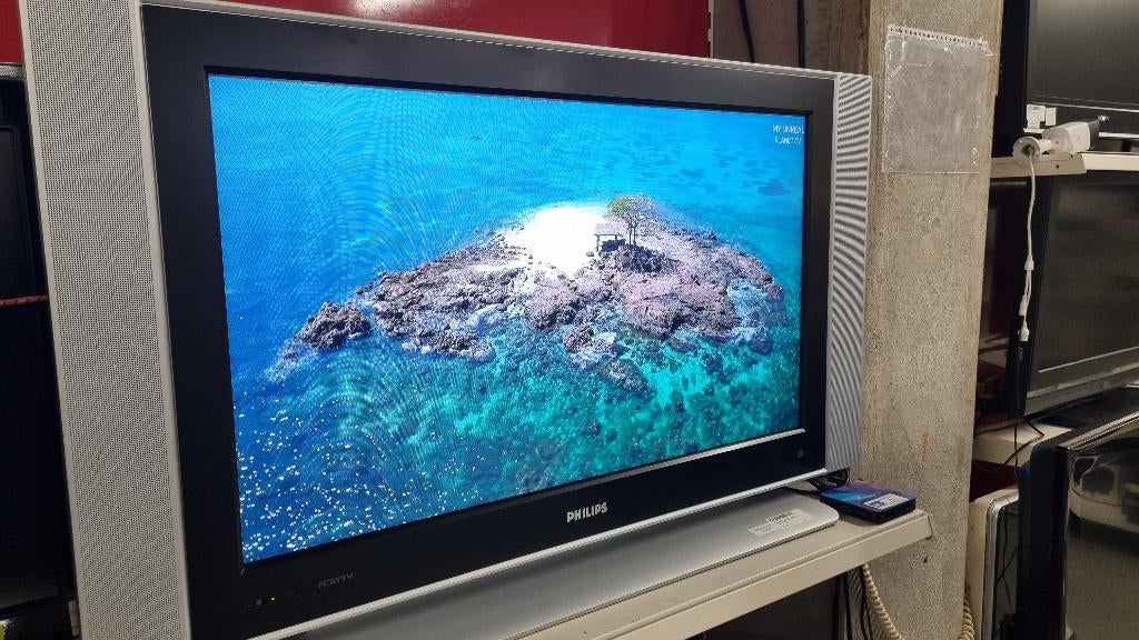 TV Philips LCD37 DWX1 avec boite Smart, Enlèvement, Utilisé, LCD, Philips