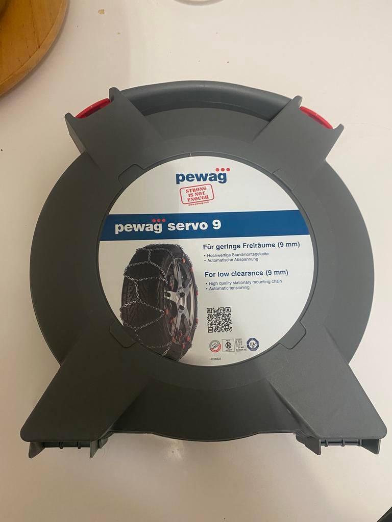 chaînes à neige Pewag Servo 9, Autos : Divers, Chaînes, Enlèvement ou Envoi, Comme neuf