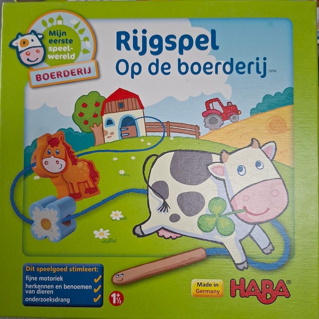 Jeu d'équitation Haba - à la ferme, Enfants & Bébés, Jouets | Éducatifs & Créatifs, Utilisé, Enlèvement