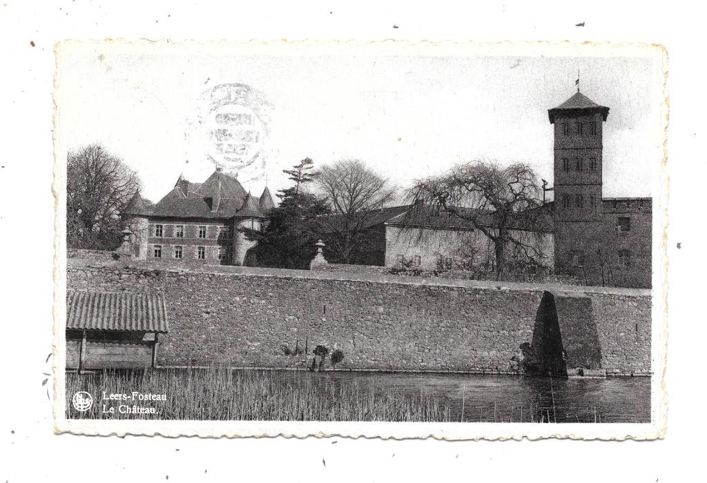 Leers-Fosteau NA2: Le Château 1945, Envoi, 1940 à 1960, Affranchie, Hainaut