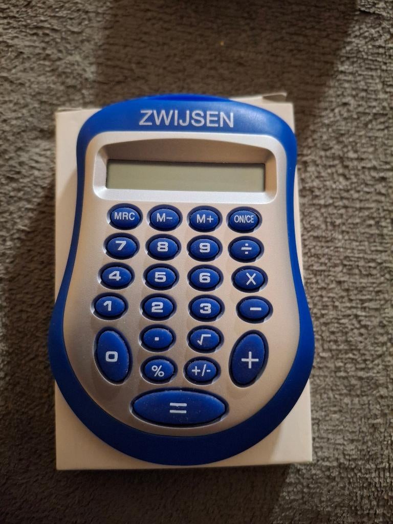 Zwijsen zakrekenmachine rekenmachine, Ophalen of Verzenden, Nieuw