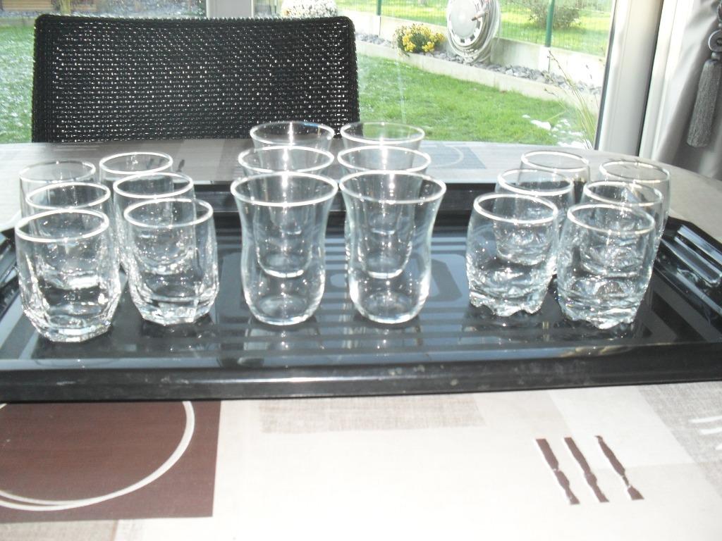 ensemble de verrines, Maison & Meubles, Enlèvement ou Envoi, Comme neuf, Verre