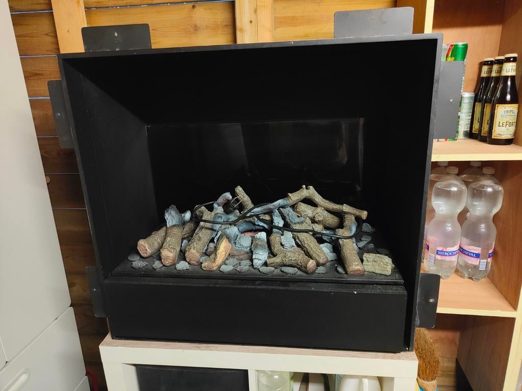 Sierhaard met verdamping, Maison & Meubles, Cheminées, Enlèvement, Comme neuf, Encastré, Cheminée électrique