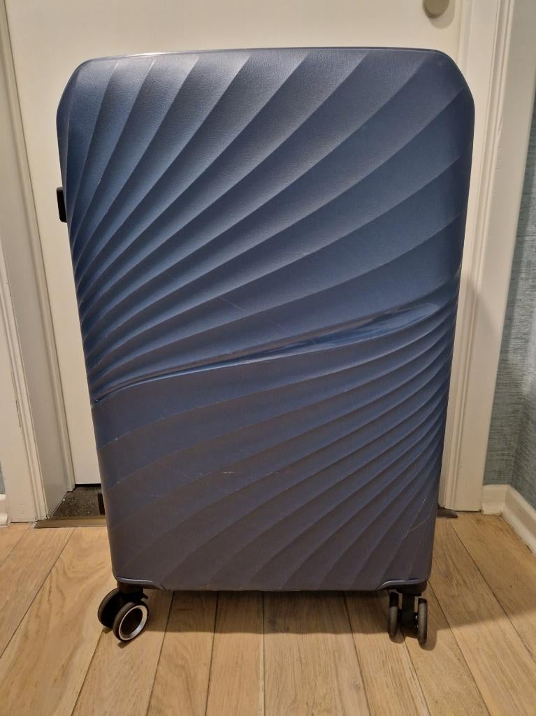 lichtgewicht reiskoffer op wieltjes, Wieltjes, Hard kunststof, 45 tot 55 cm, Ophalen of Verzenden