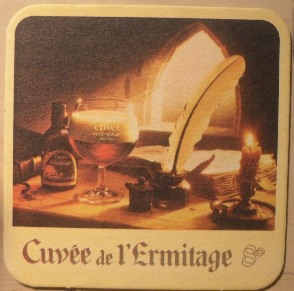 Sous-bock Cuvée de l'ermitage, Enlèvement ou Envoi, Sous-bock