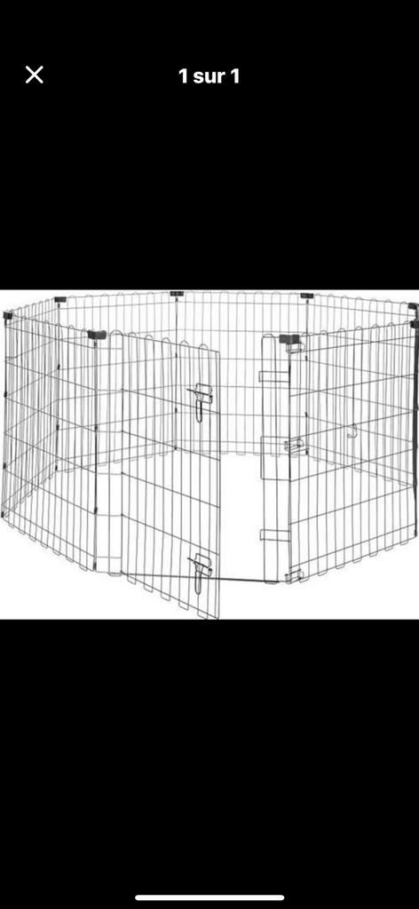 Parc chien , rongeurs, Animaux & Accessoires, Enlèvement, Comme neuf