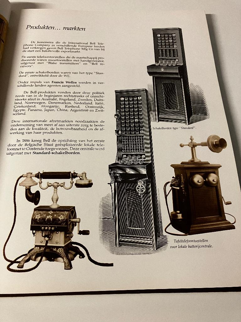 Bell Telephone Manufacturing Company, Ophalen, Zo goed als nieuw, Elektrotechniek