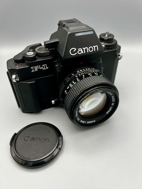 Canon F1 new version + acc., Ophalen, Gebruikt, Spiegelreflex, Canon
