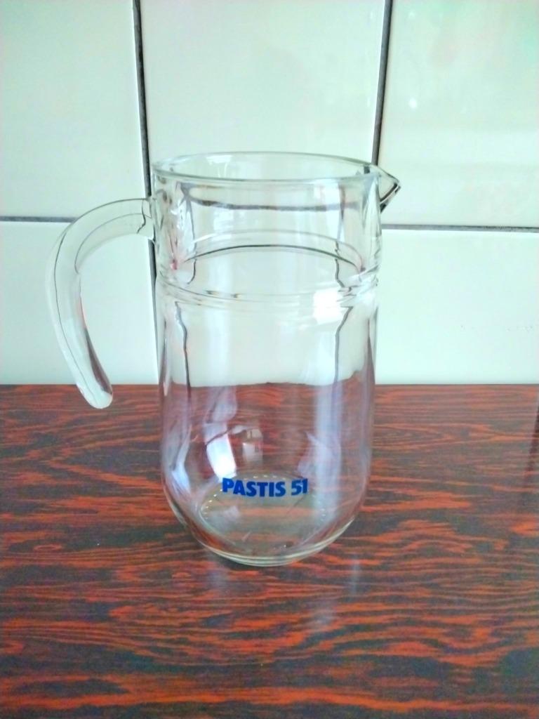 CARAFE EN VERRE "PASTIS 51", Ophalen, Zo goed als nieuw, Glas