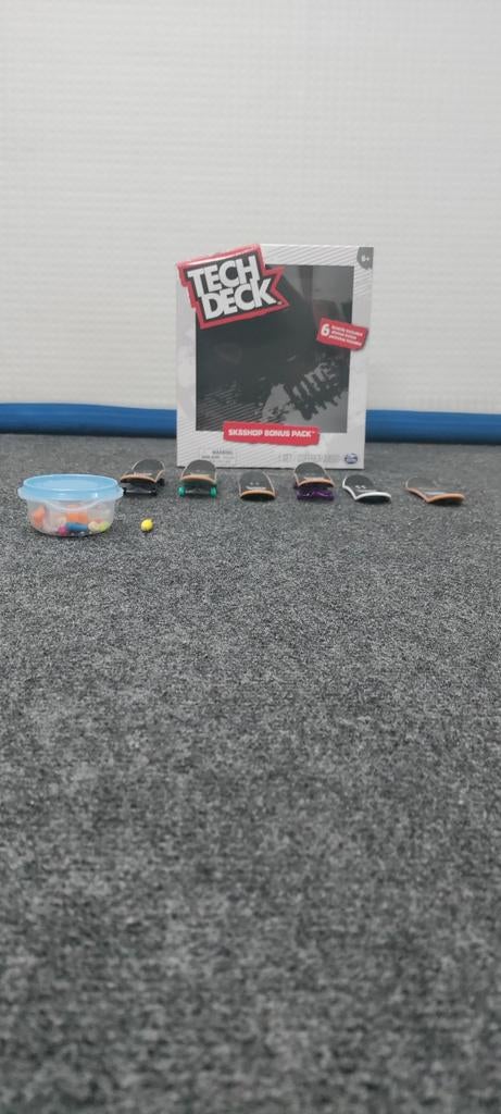 Tech Deck Sk8shop Bonus Pack - 6 Fingerboards, Ophalen of Verzenden, Zo goed als nieuw