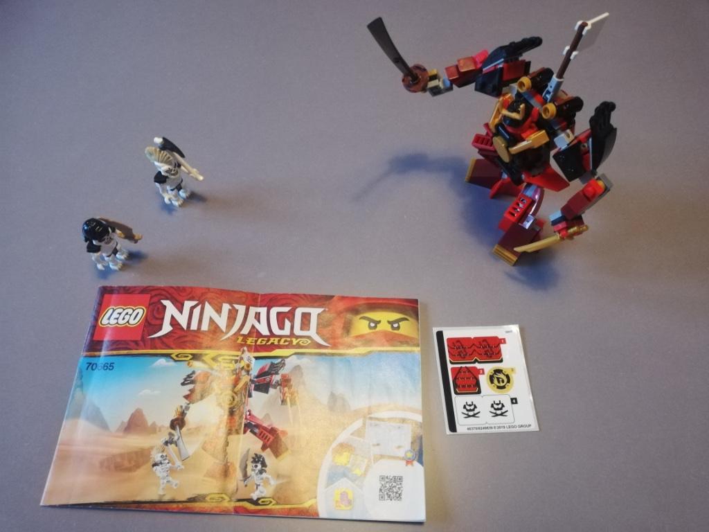 Lego Ninjago, Ophalen of Verzenden, Zo goed als nieuw, Complete set, Lego